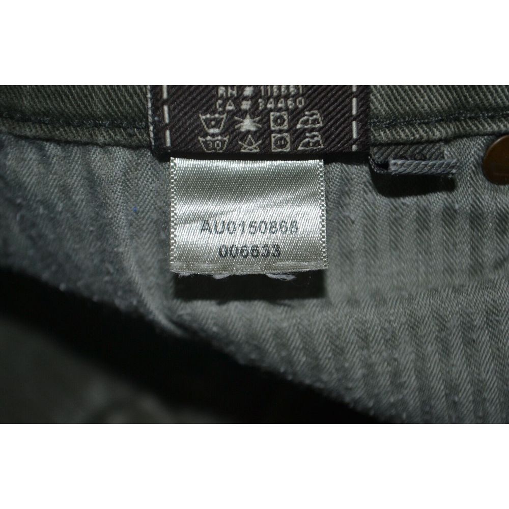 7 FOR ALL MANKIND Women's The Skinny Ankle Jeans SIZE 28 Green Wash - Picture 10 of 10